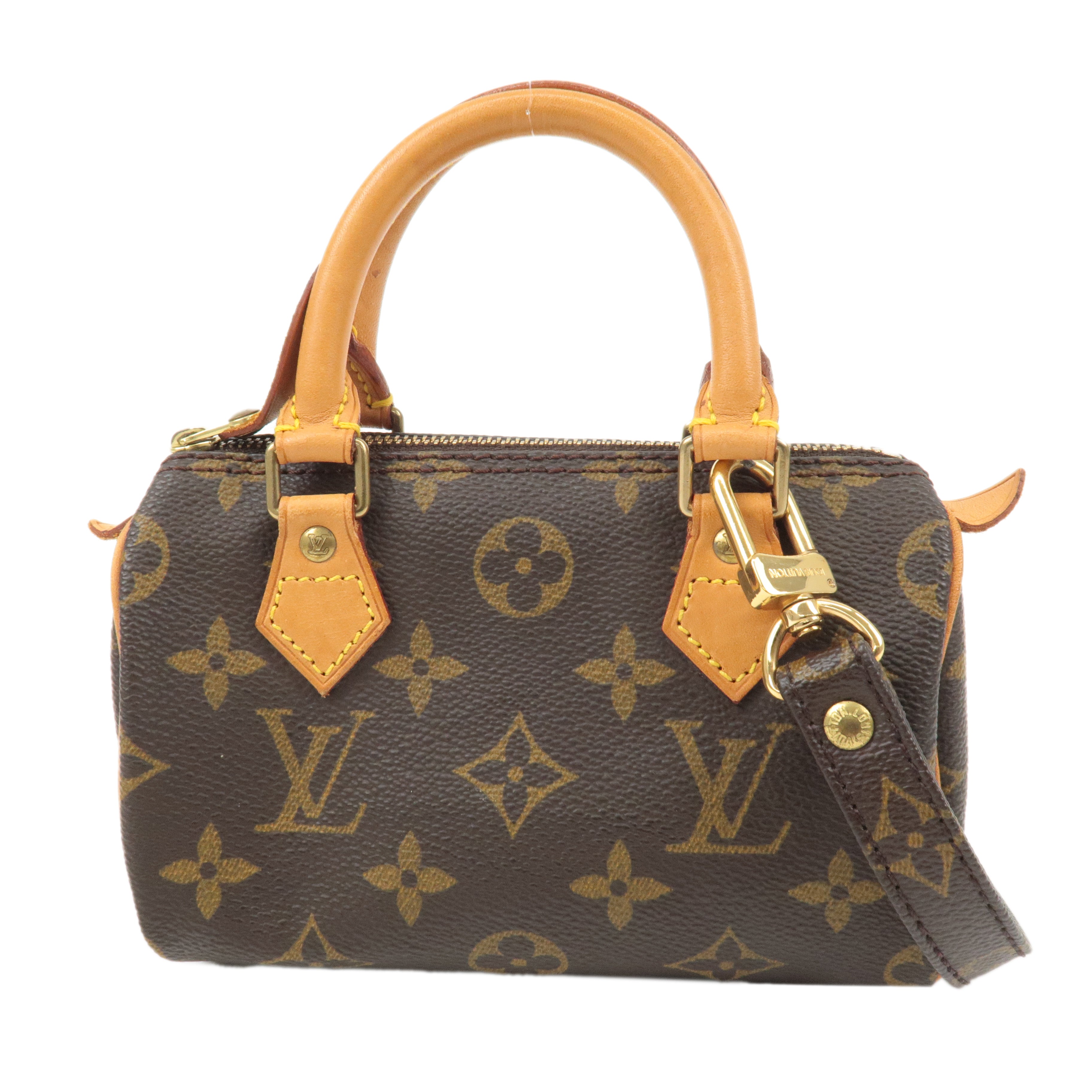 Louis Vuitton Monogram Mini Speedy & Shoulder Strap M41534/J75010