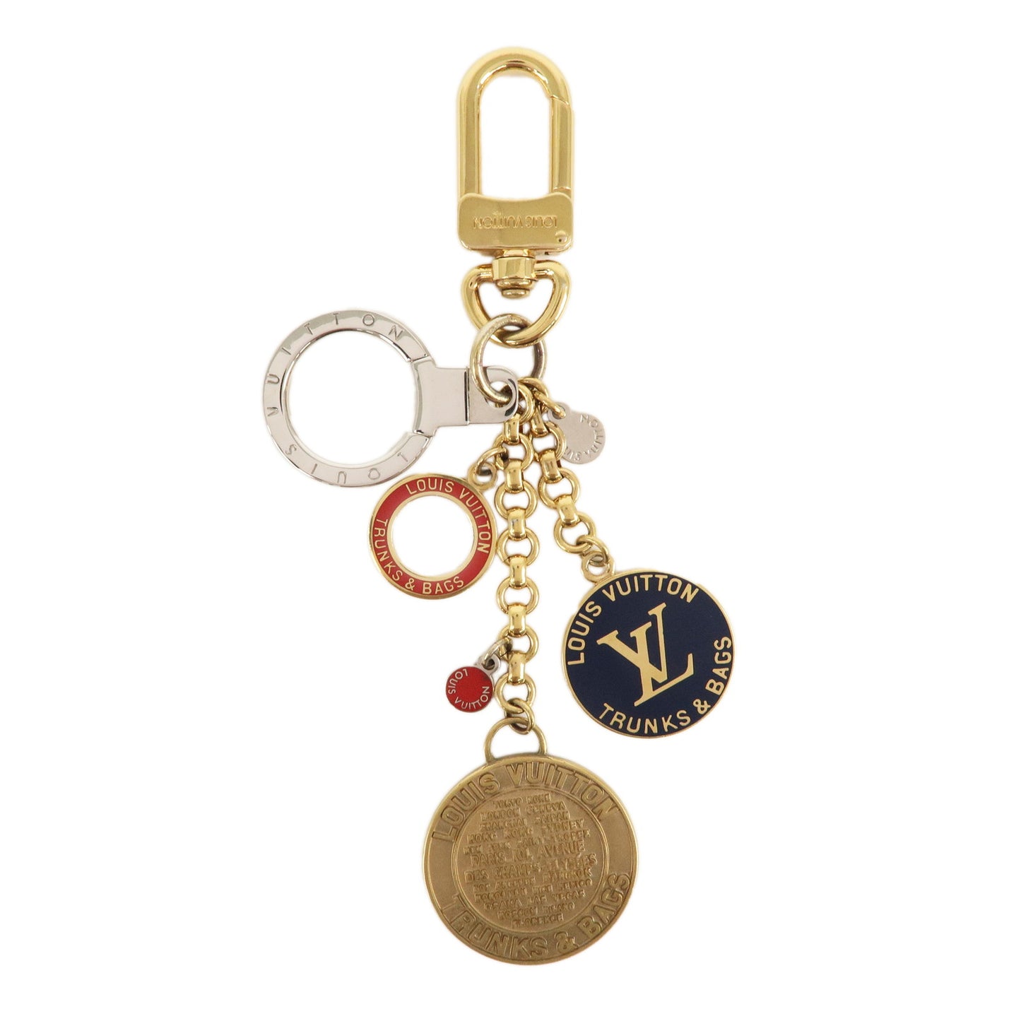 Louis-Vuitton-Porte-Cles-Chene-T&B-Bag-Charm-Key-Holder-M60076