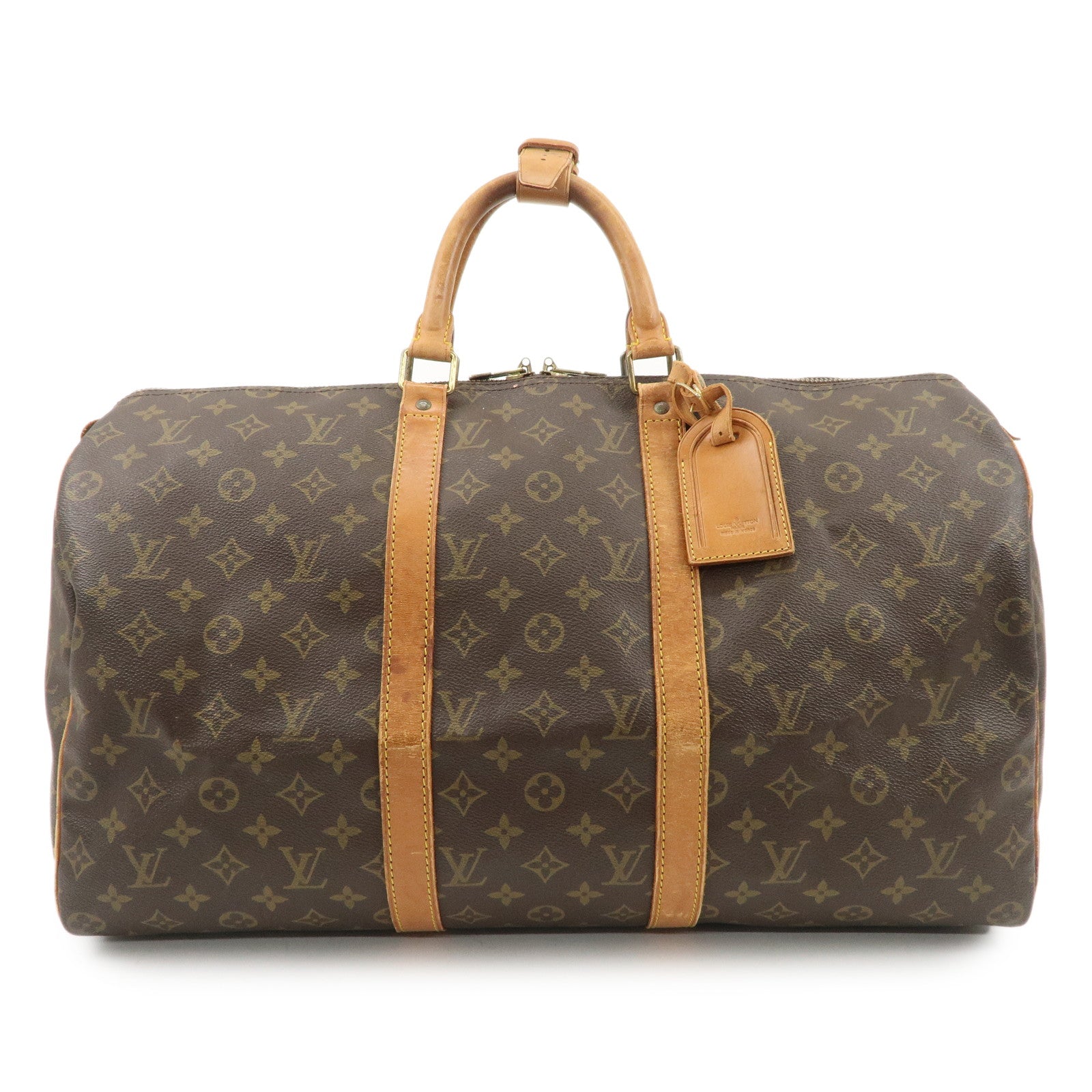 Louis-Vuitton-Monogram-Keep-All-50-Boston-Bag-Brown-M41426