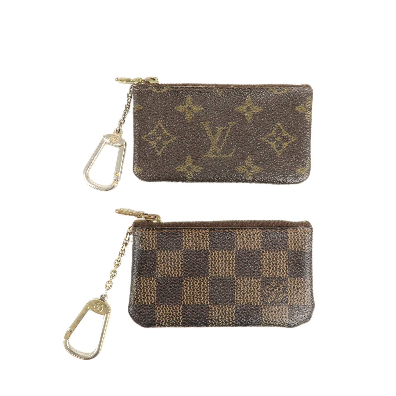 Louis-Vuitton-Set-of-2-Monogram-Damier-Pochette-Cles-Coin-Case