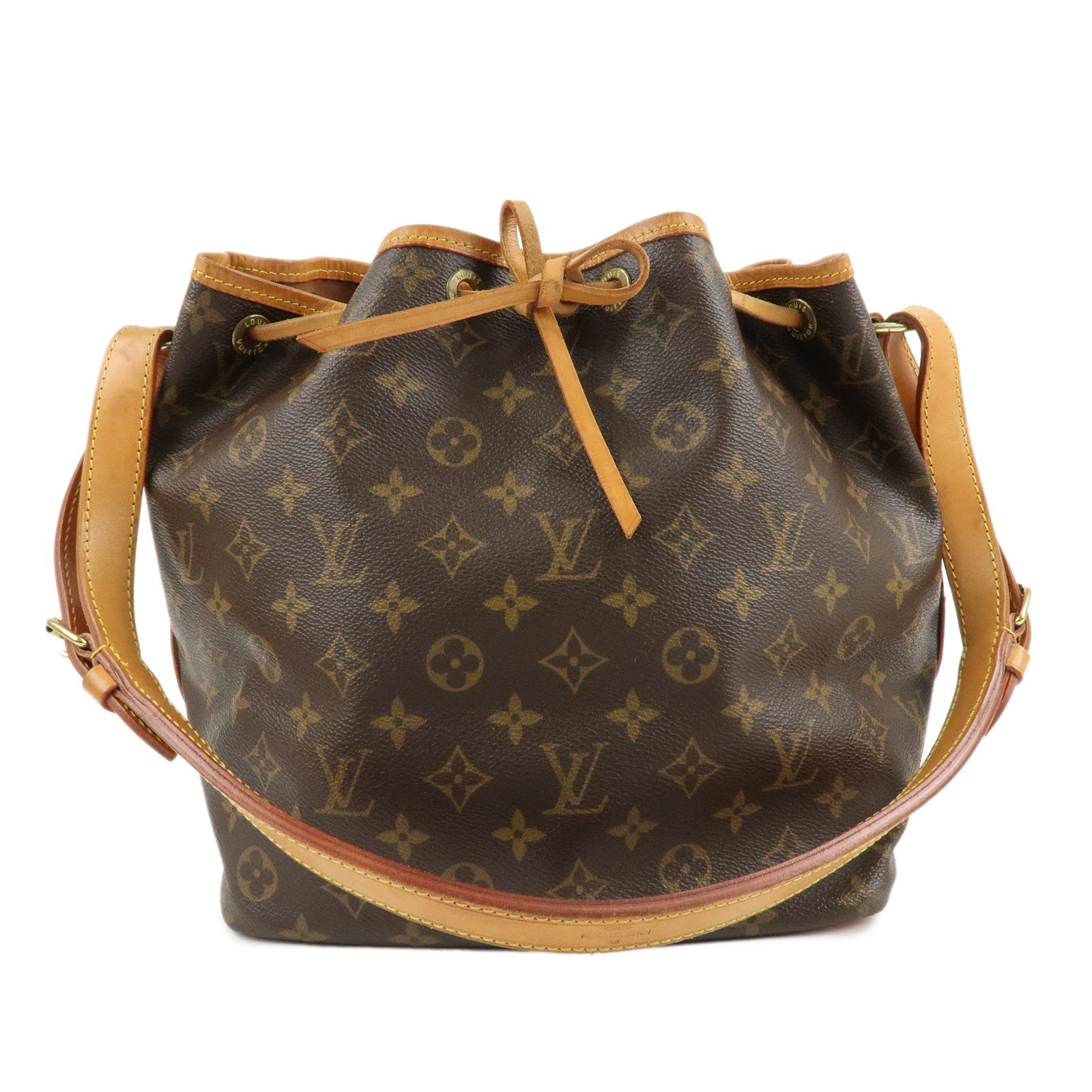 Louis-Vuitton-Monogram-Petit-Noe-Shoulder-Bag-Brown-M42226