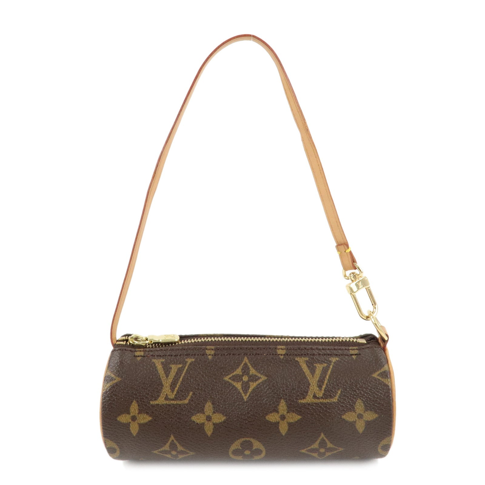 Louis-Vuitton-Monogram-Mini-Pouch-for-Papillon-Bag-Brown