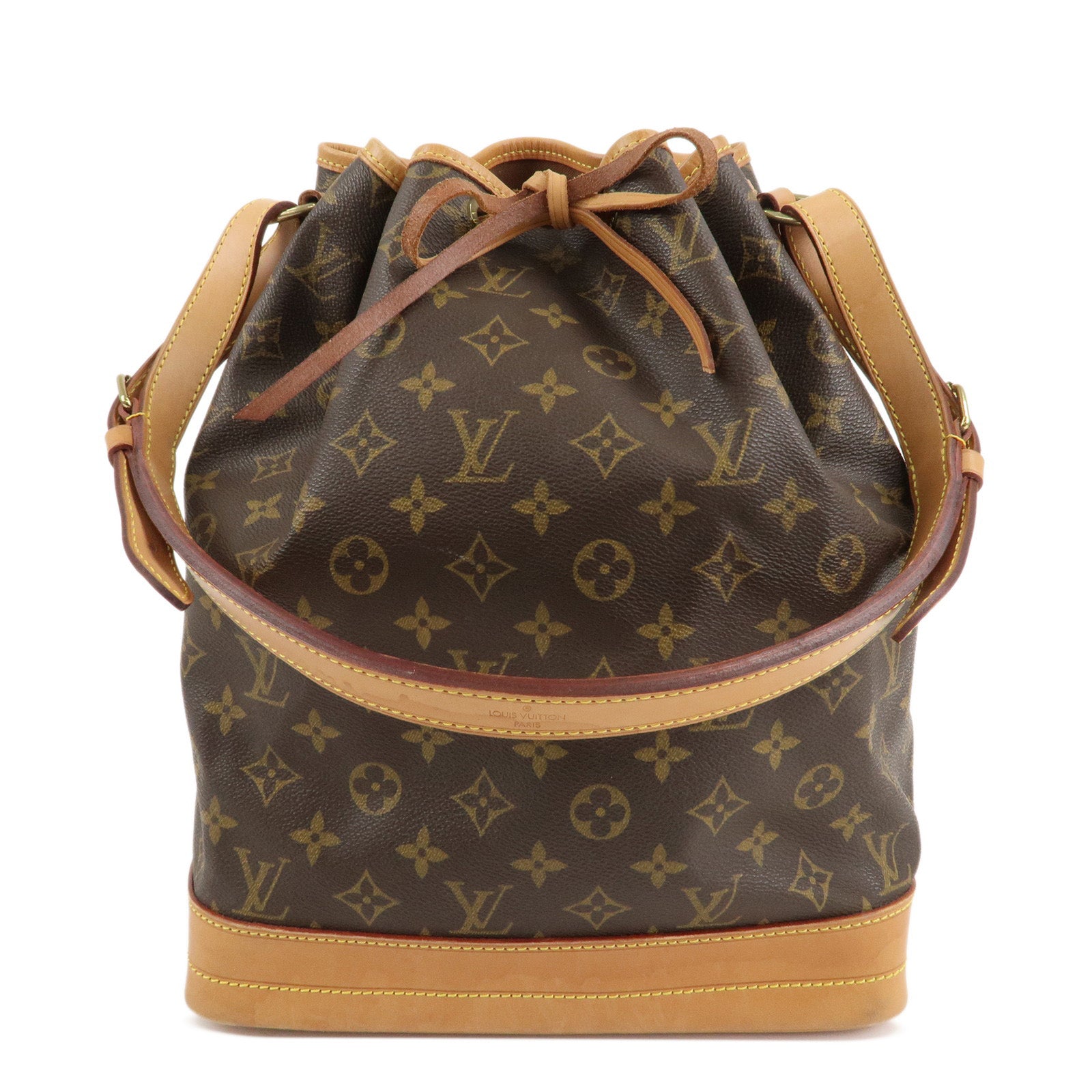 Louis Vuitton Monogram Noe Shoulder Bag Hand Bag Brown M42224