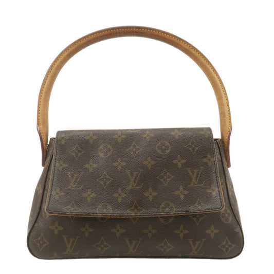 Louis-Vuitton-Monogram-Mini-Looping-Shoulder-Bag-Hand-Bag-M51147