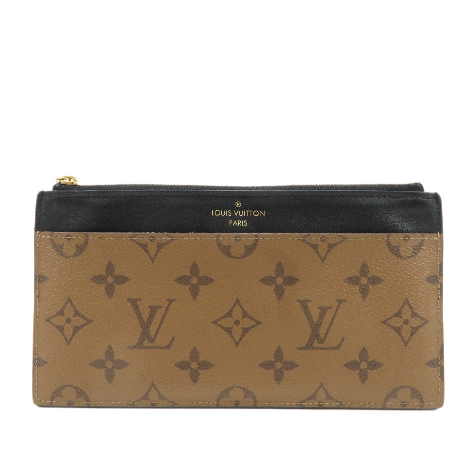 Louis-Vuitton-Monogram-Reverse-Slim-Purse-Card-Case-M80390