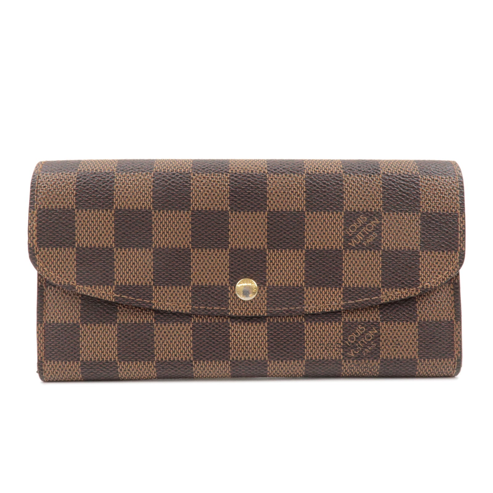 Louis-Vuitton-Damier-Portefeuille-Emily-Long-Wallet-N63019