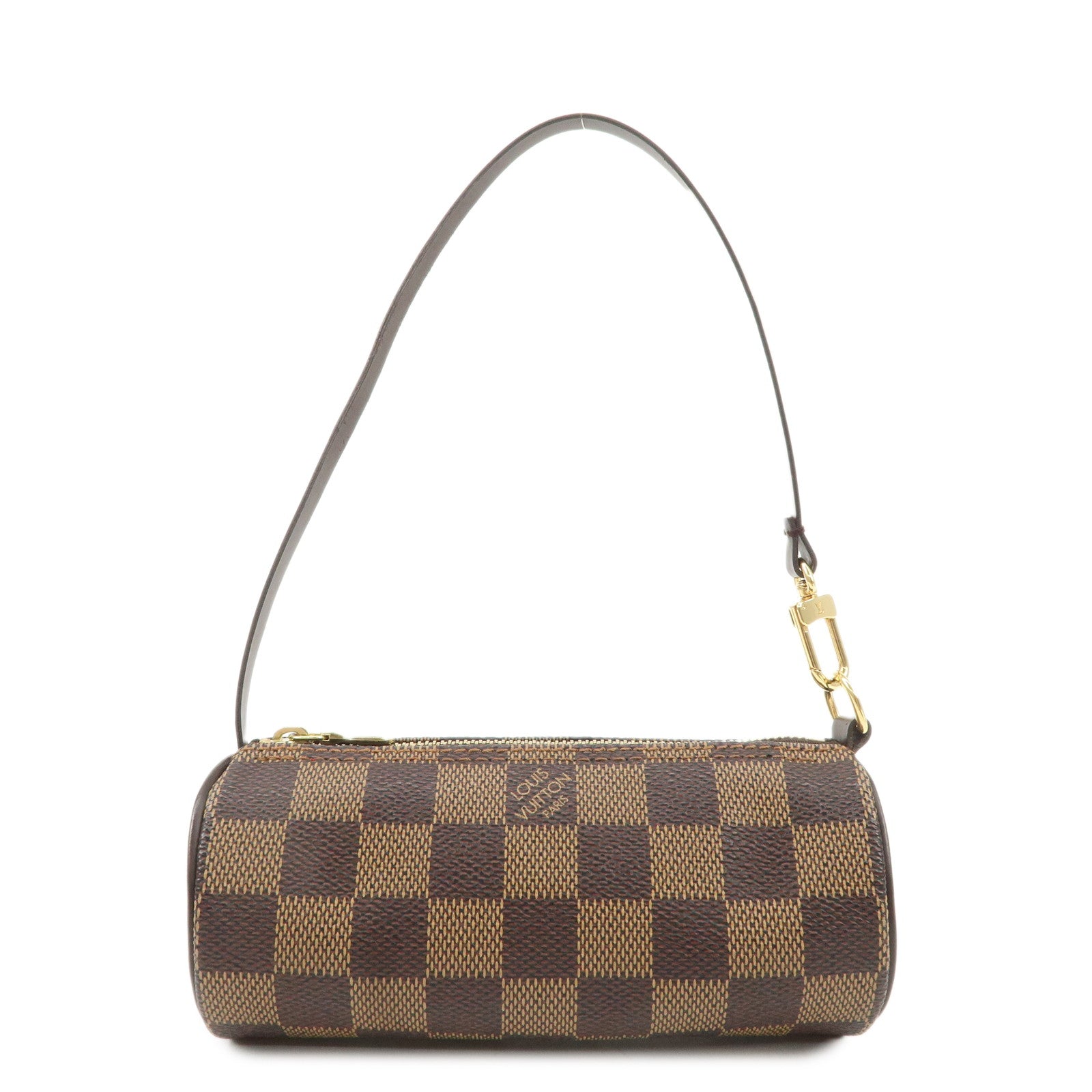 Louis-Vuitton-Damier-Mini-Pouch-for-Papillon-Bag-Brown