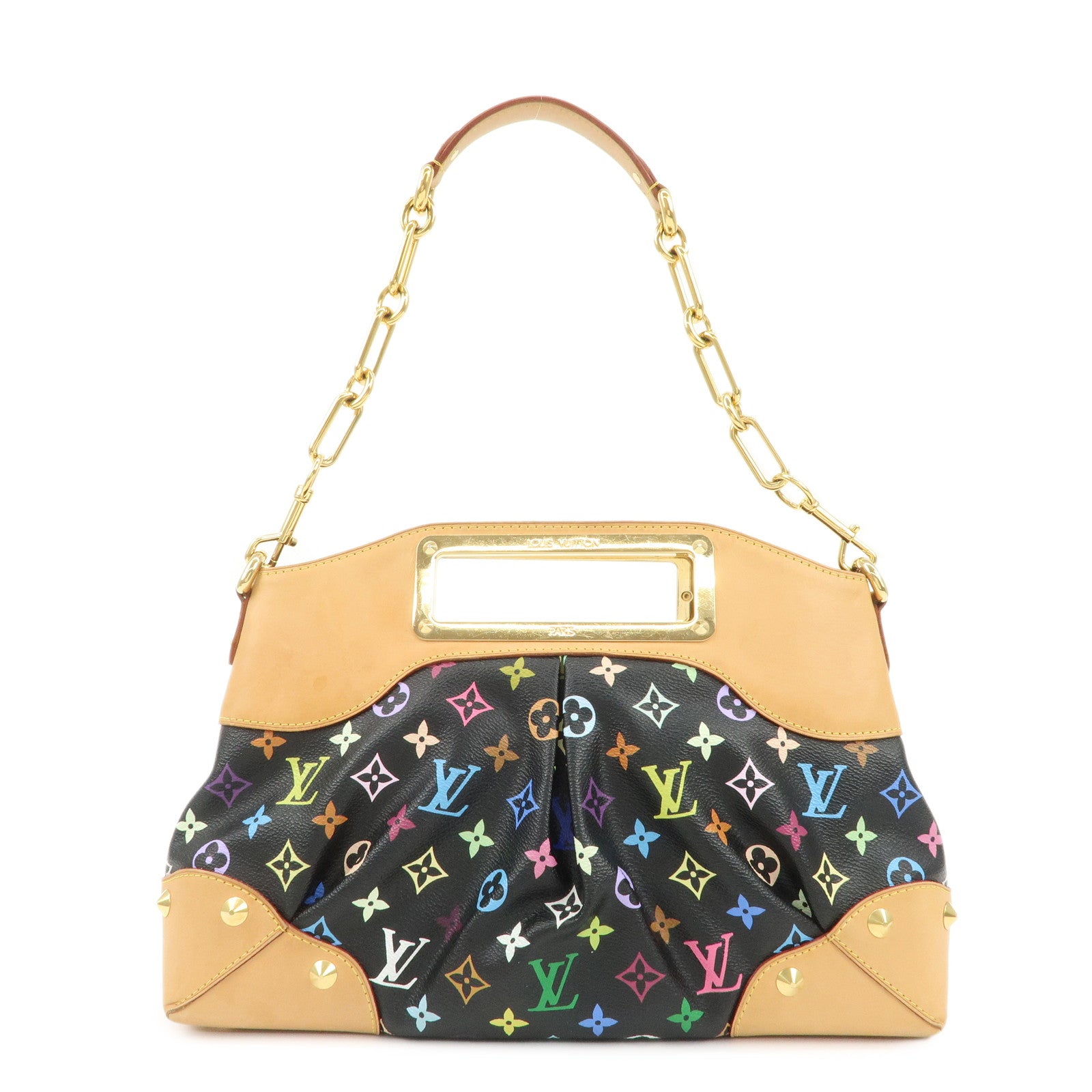 Louis-Vuitton-Monogram-Multi-Color-Judy-MM-2Way-Bag-Noir-M40256