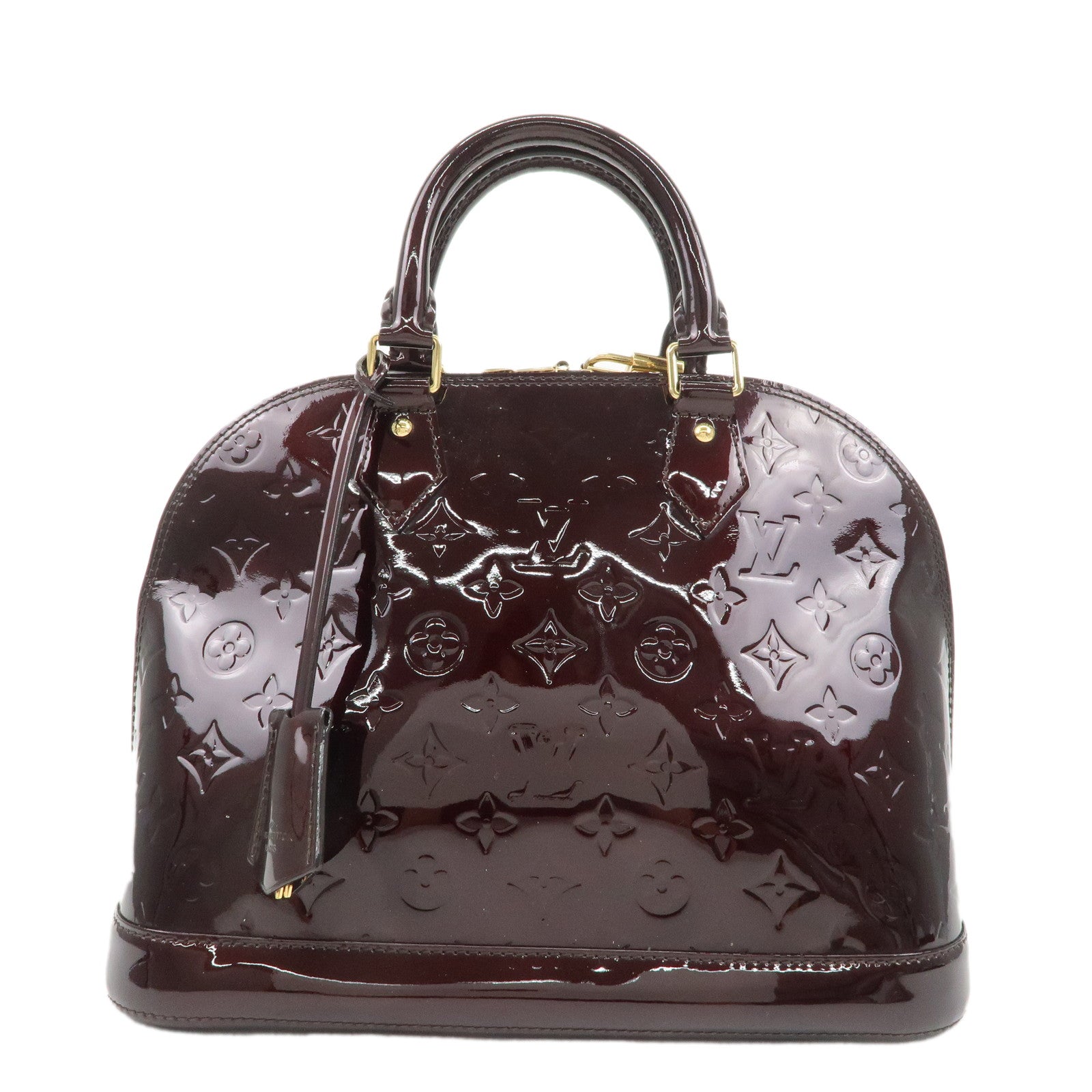 Louis-Vuitton-Monogram-Vernis-Alma-PM-Hand-Bag-Amarante-M91611