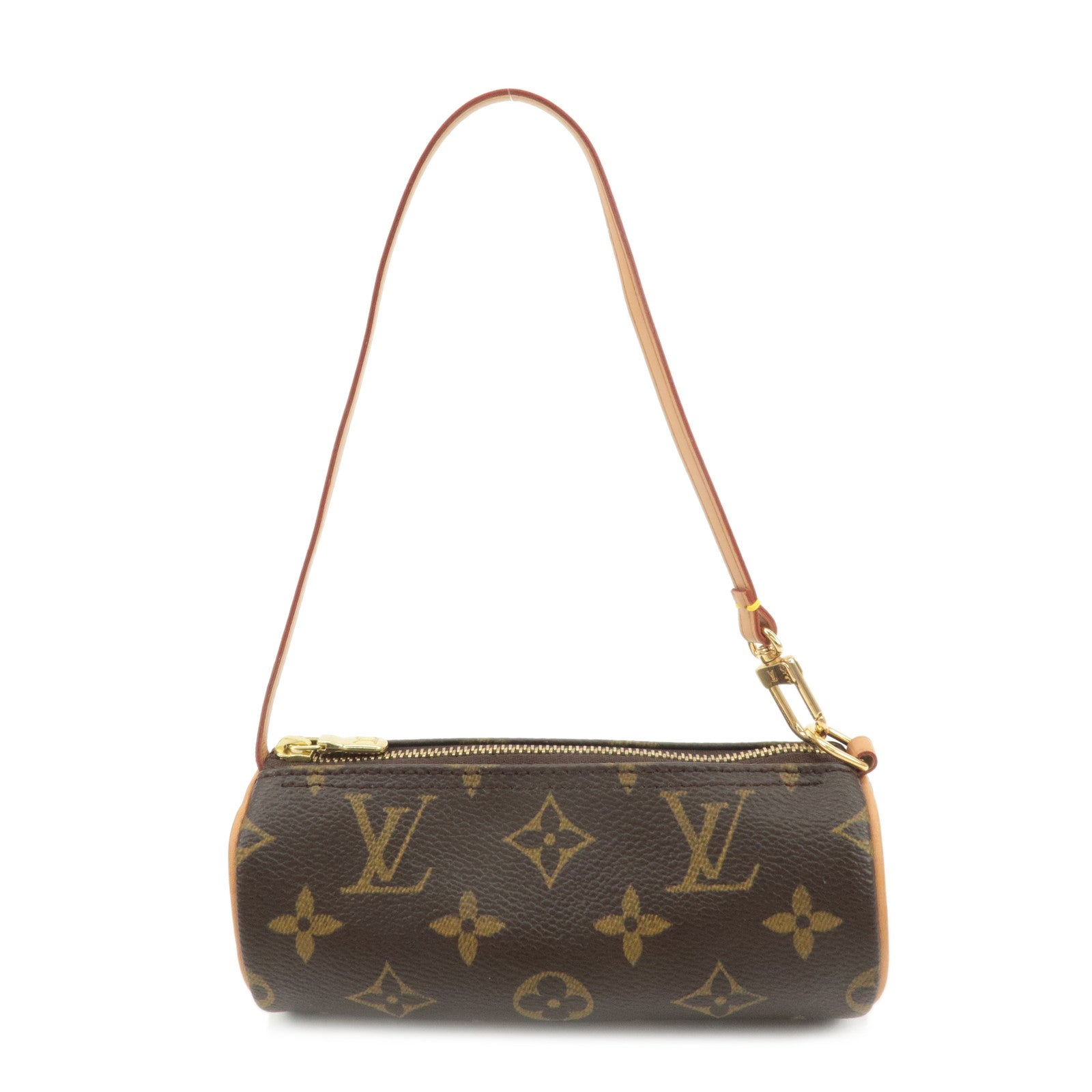 Louis-Vuitton-Monogram-Mini-Pouch-for-Papillon-Bag-Brown