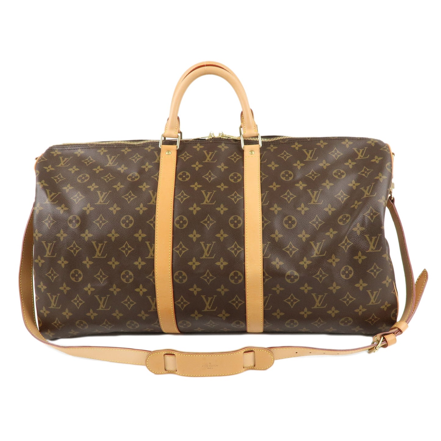 Louis Vuitton Keep All Bandouliere 55 Boston Bag  M41414