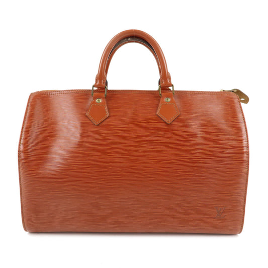 Louis-Vuitton-Epi-Speedy-35-Boston-Bag-Hand-Bag-Kenya-Brown-M42933