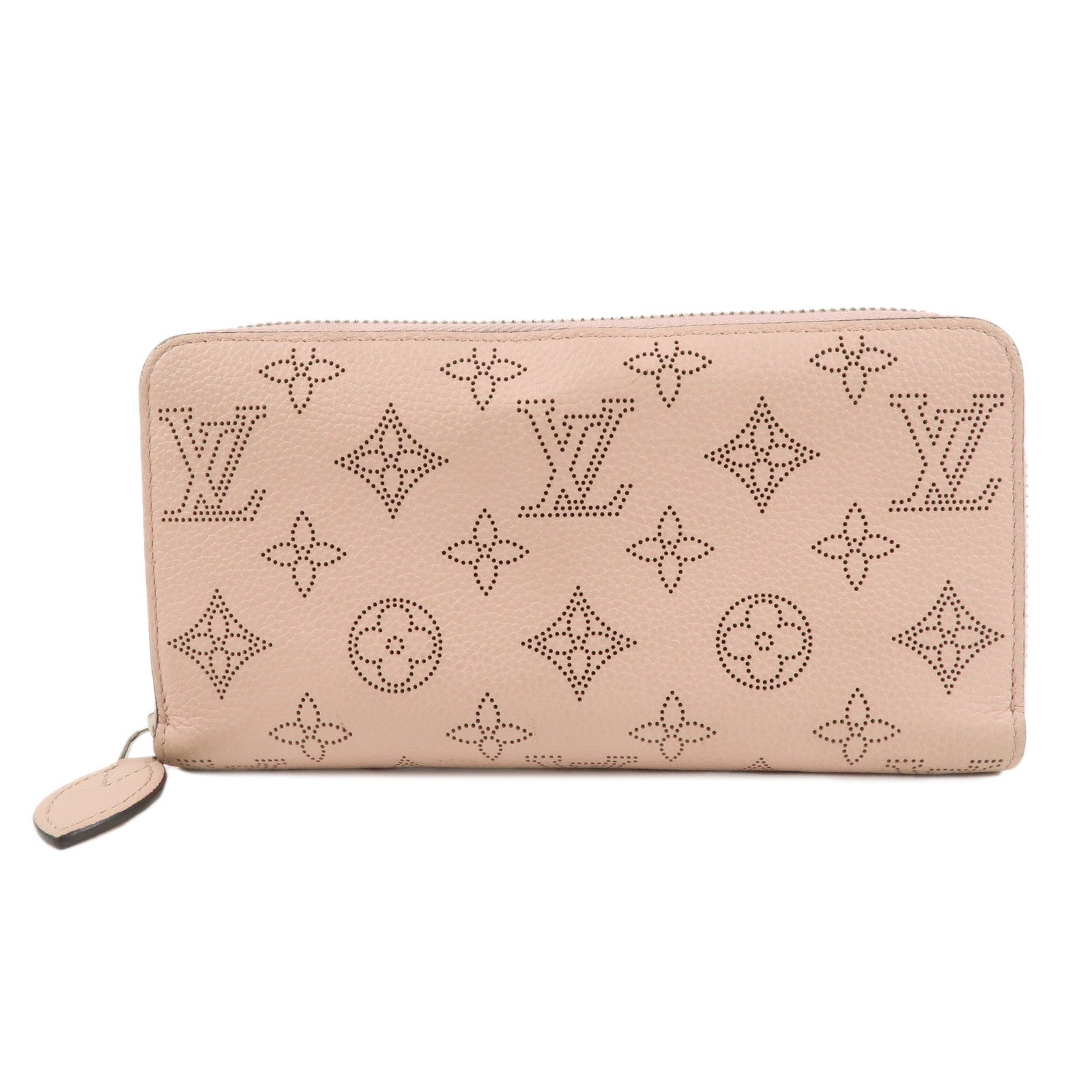 Louis Vuitton Monogram Mahina Zippy Wallet Magnolia M61868