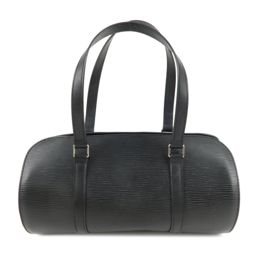 Louis-Vuitton-Epi-Soufflot-Shoulder-Bag-Hand-Bag-Noir-M52222