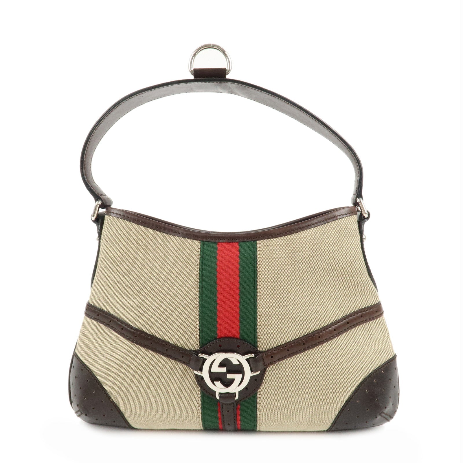 GUCCI-Shelley-Interlocking-G-Canvas-Leather-Shoulder-Bag-114877