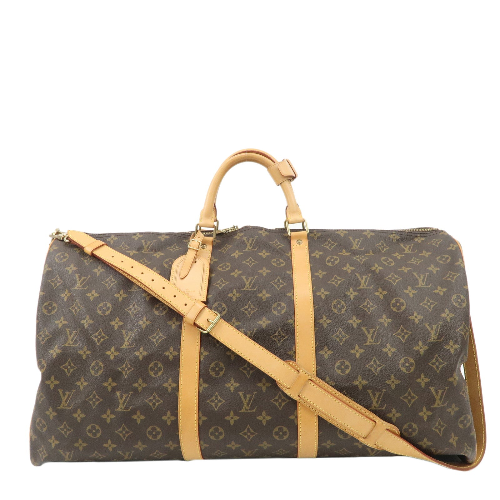 Louis-Vuitton-Monogram-Keep-All-Bandouliere-60-Bag-M41412