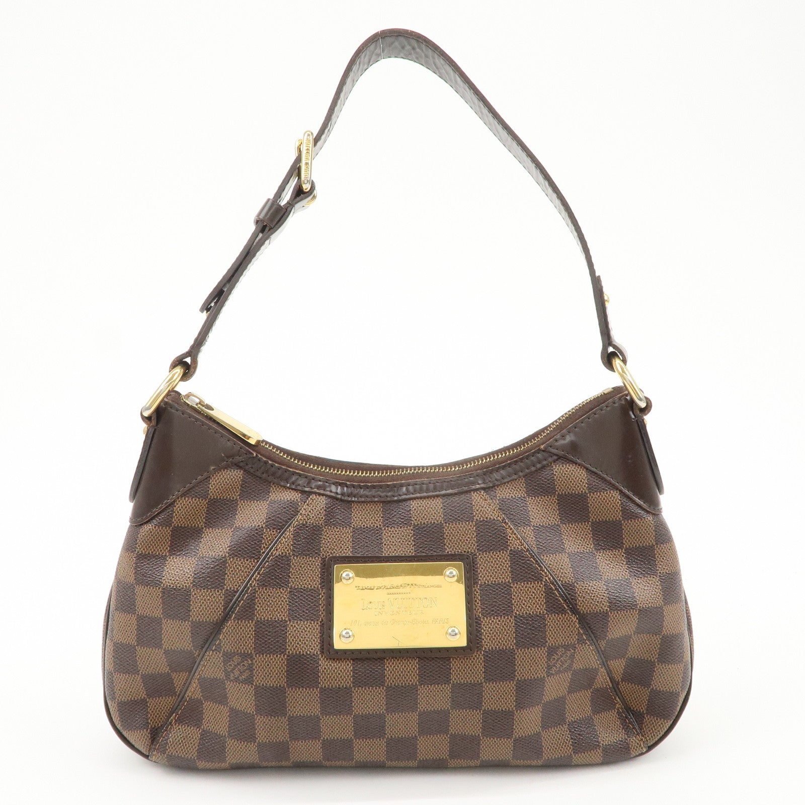 Louis-Vuitton-Damier-Thames-PM-Shoulder-Bag-Hand-Bag-N48180