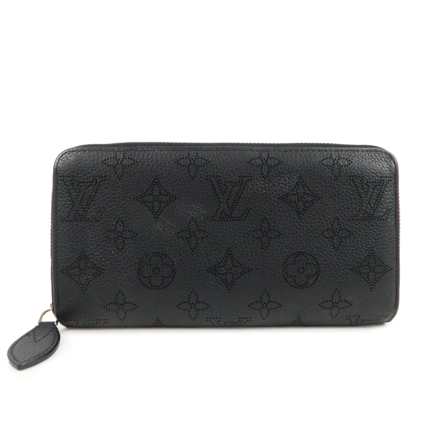 Louis Vuitton Monogram Mahina Zippy Wallet Noir M61867