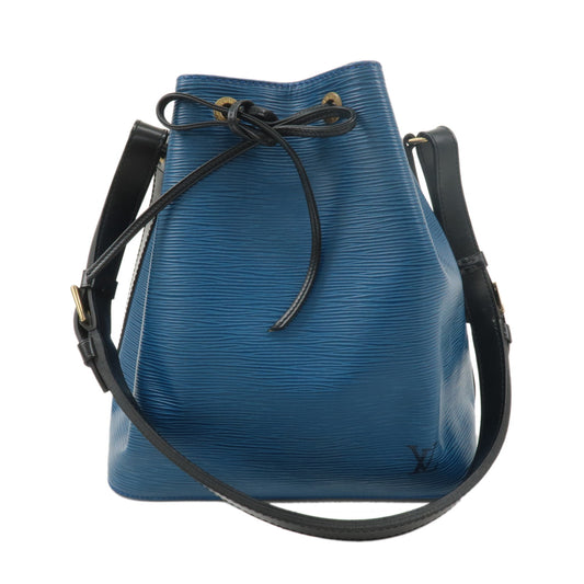 Louis-Vuitton-Epi-BiColor-Petit-Noe-Shoulder-Bag-Blue-Black-M44152