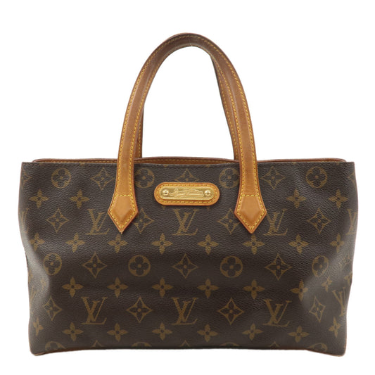 Louis-Vuitton-Monogram-Wilshire-PM-Hand-Bag-Tote-Bag-M45643