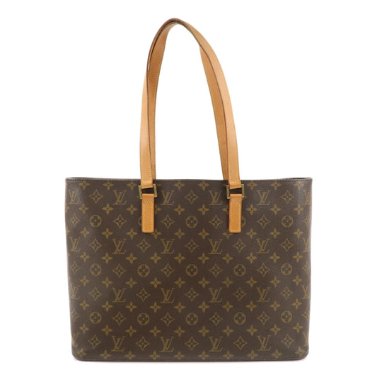 Louis-Vuitton-Monogram-Luco-Tote-Bag-Hand-Bag-Brown-M51155