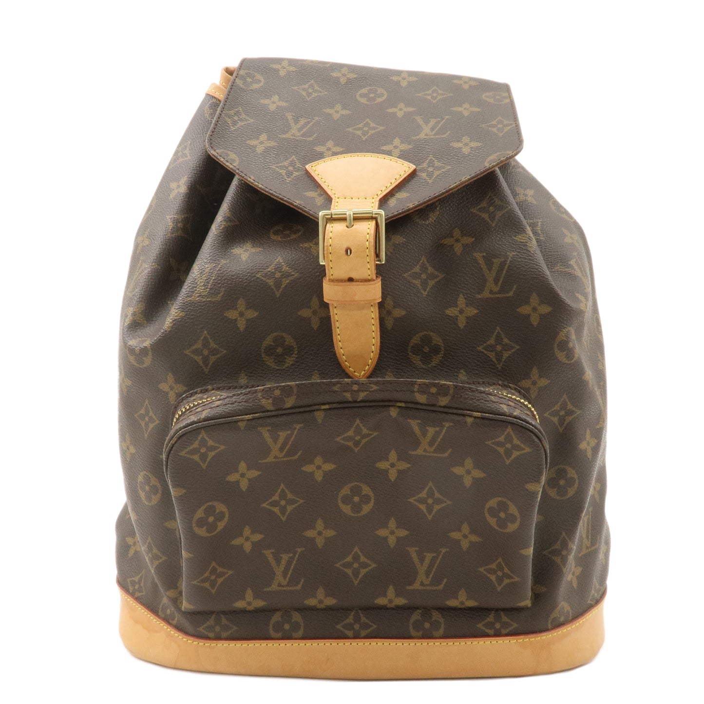 Louis Vuitton Monogram Montsouris GM Back Pack Brown M51135