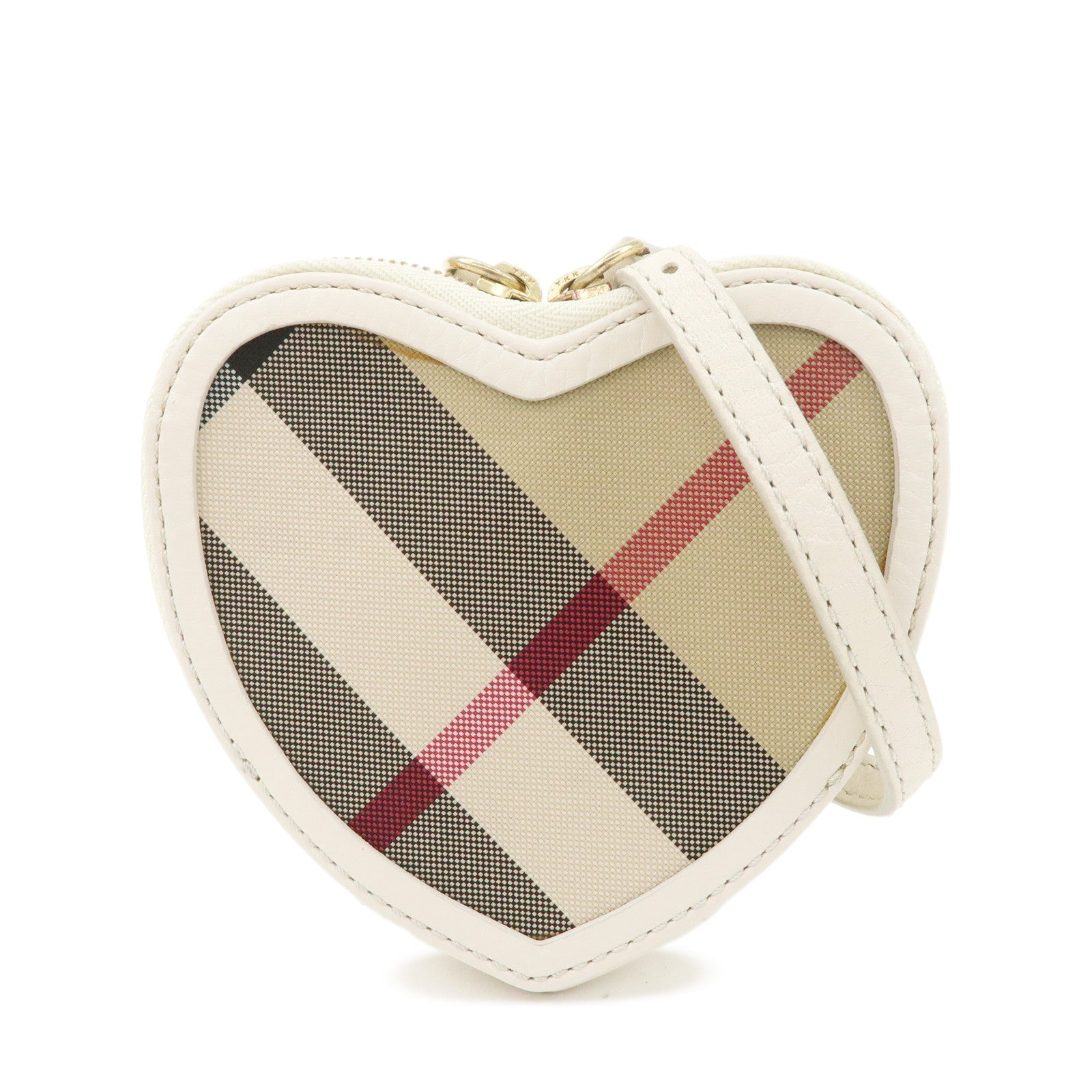 BURBERRY-Canvas-Leather-Shoulder-Pouch-Nova-Plaid-Ivory