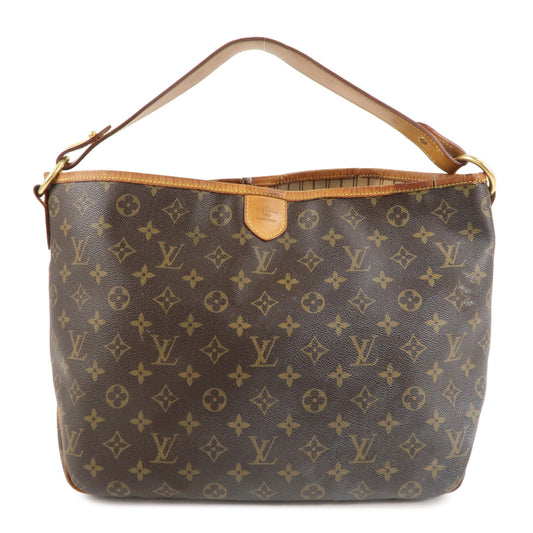 Louis-Vuitton-Monogram-Delightful-PM-Shoulder-Brown-Bag-M40352