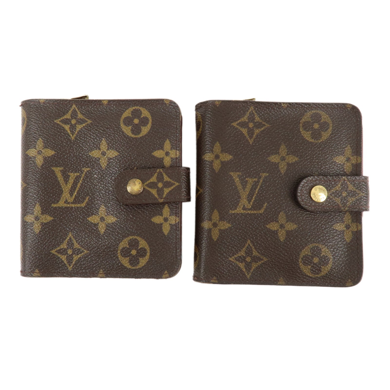 Louis-Vuitton-Set-of-2-Monogram-Compact-Zip-M61667