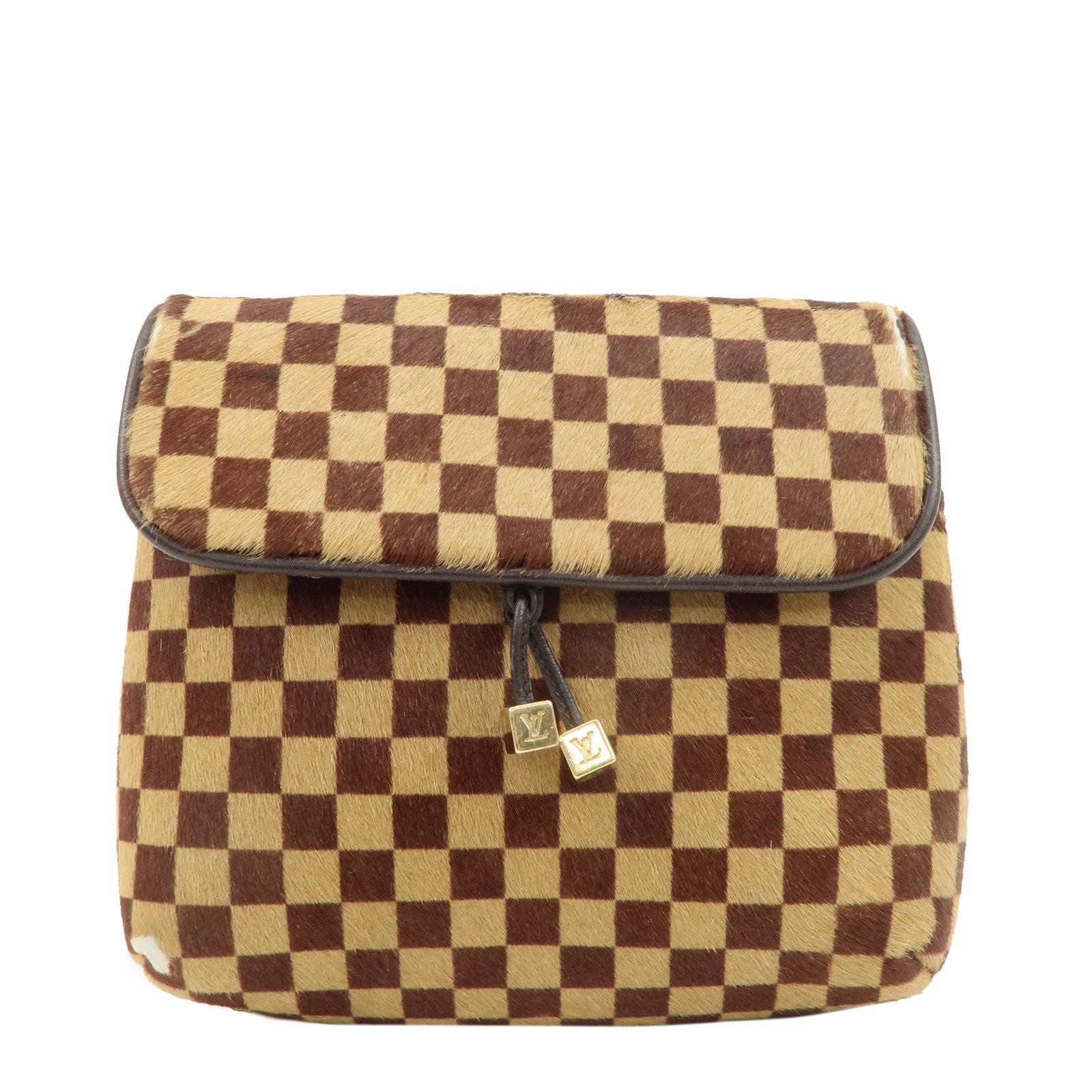 Louis-Vuitton-Damier-Sauvage-Gazelle-Beige-Shoulder-Bag-M92130