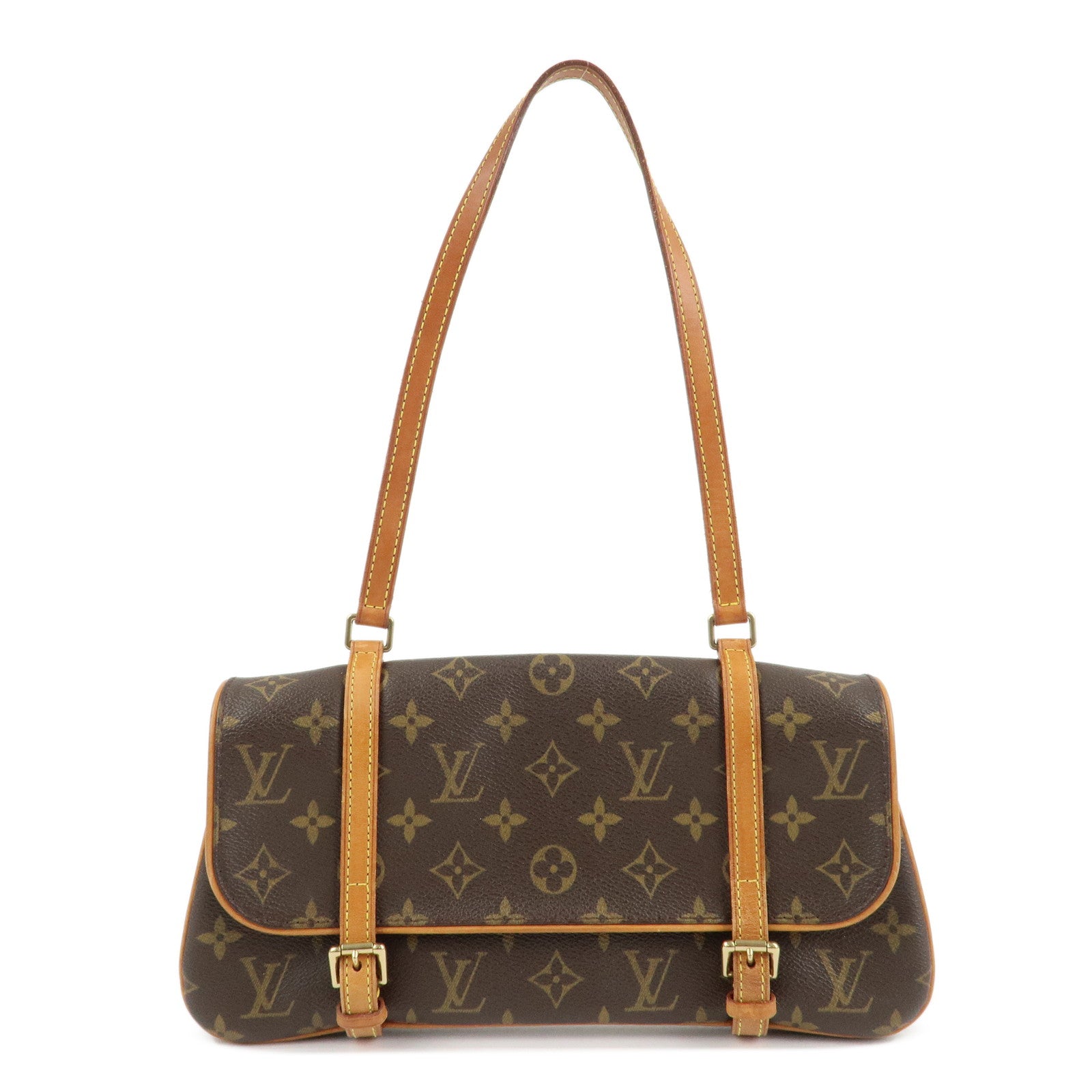 Louis-Vuitton-Monogram-Marelle-Shoulder-Bag-Brown-M51157