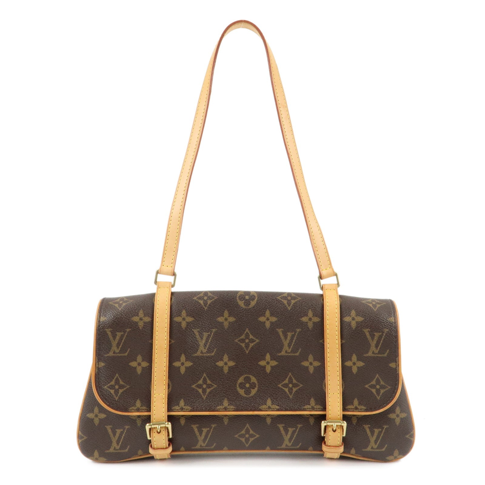 Louis-Vuitton-Monogram-Marelle-Shoulder-Bag-Brown-M51157