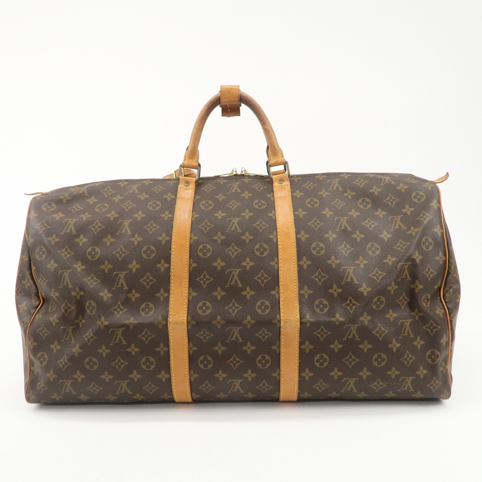 Louis Vuitton Monogram Keep All 60 Boston Bag M41422 Used