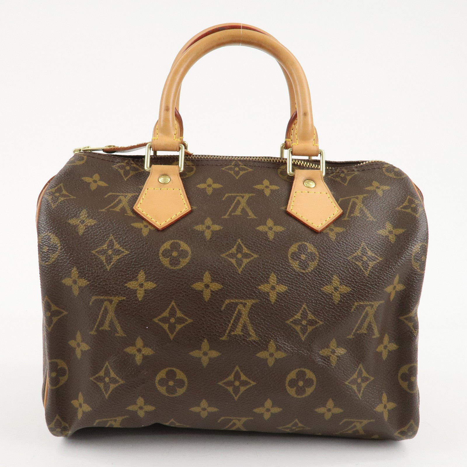 Louis Vuitton Monogram Speedy 25 Hand Bag Boston Bag M41528