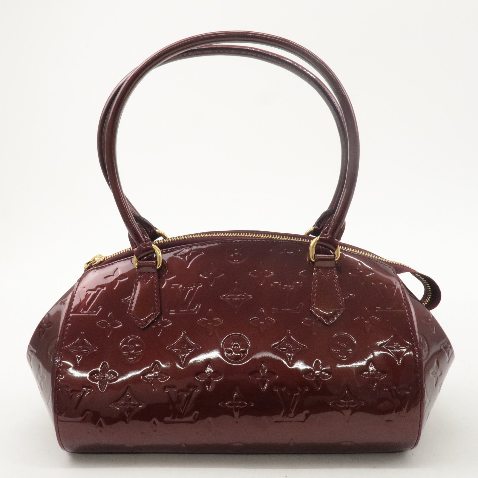 Louis Vuitton Monogram Vernis Sherwood PM Rouge Forvist M91492