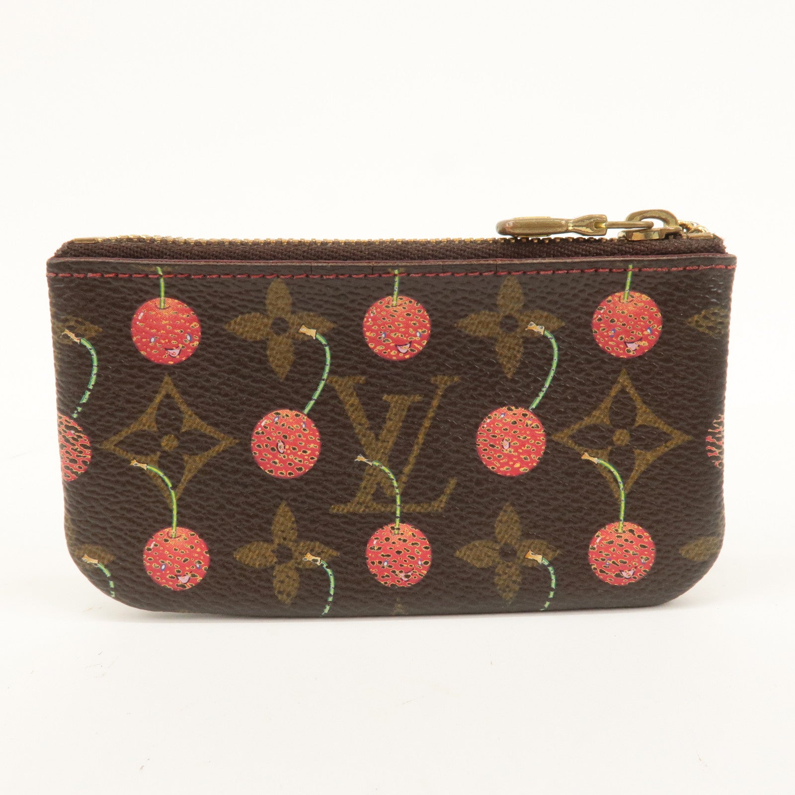 Louis Vuitton Monogram Cherry Pochette Cles Coin Case M95042