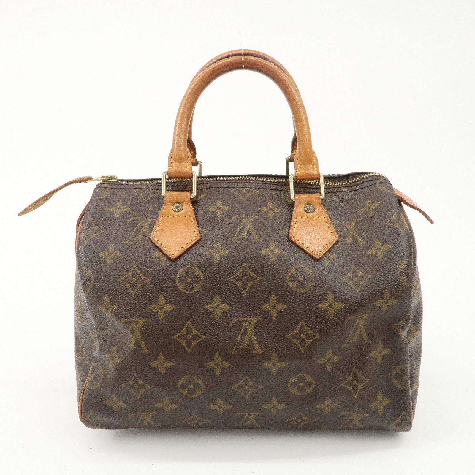 Louis Vuitton Monogram Speedy 25 Hand Bag Boston Bag M41528 Used