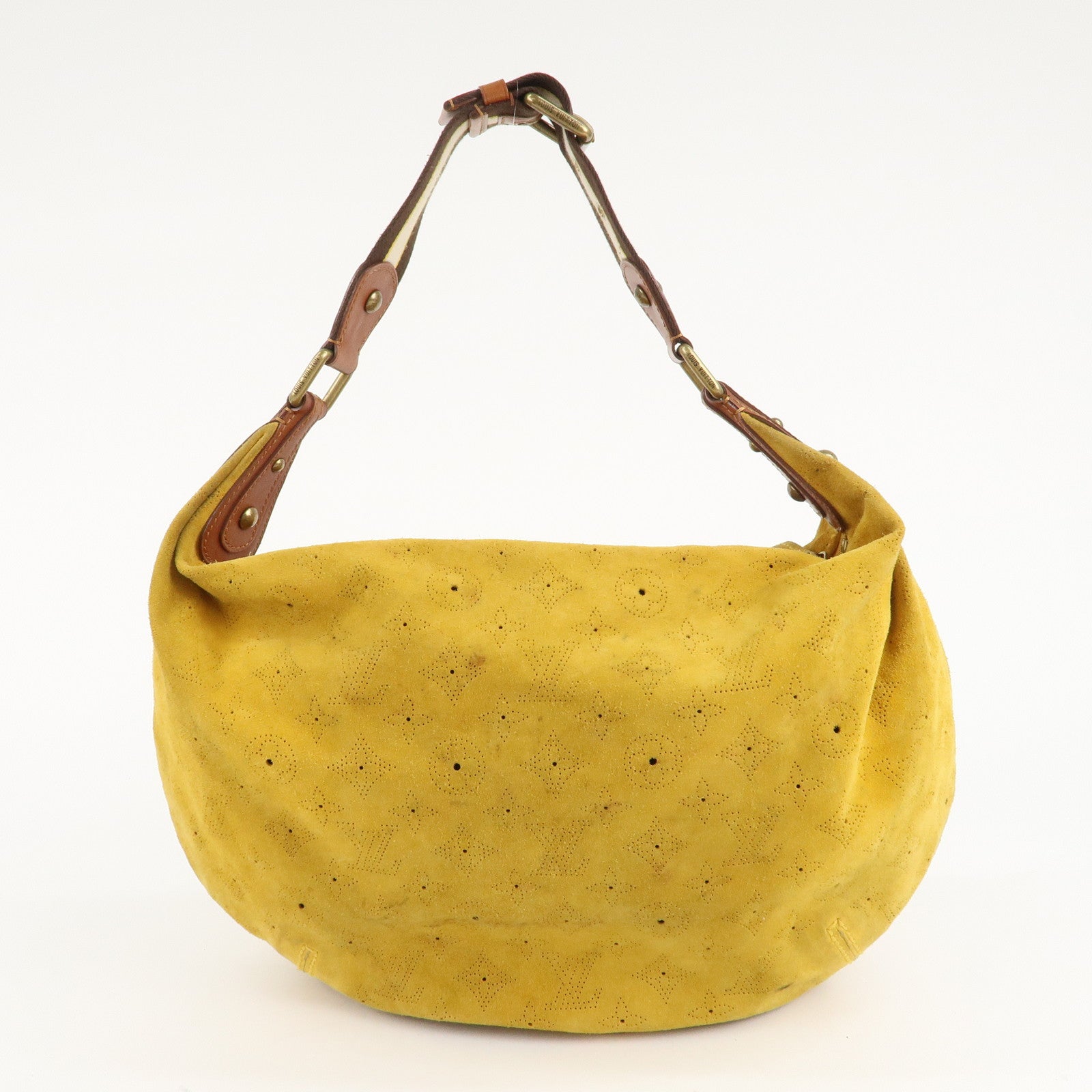 Louis Vuitton Monogram Mahina Onata GM Shoulder Bag Yellow M95118