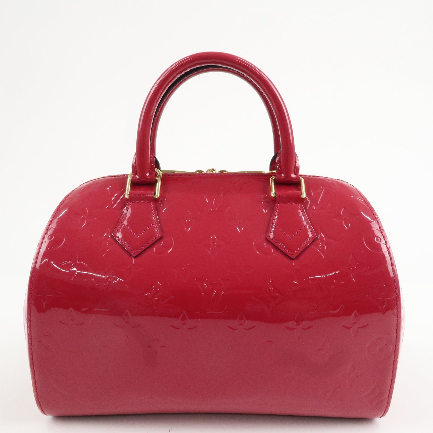 Louis Vuitton Monogram Vernis Montana Hand Bag Rose Indien M90084