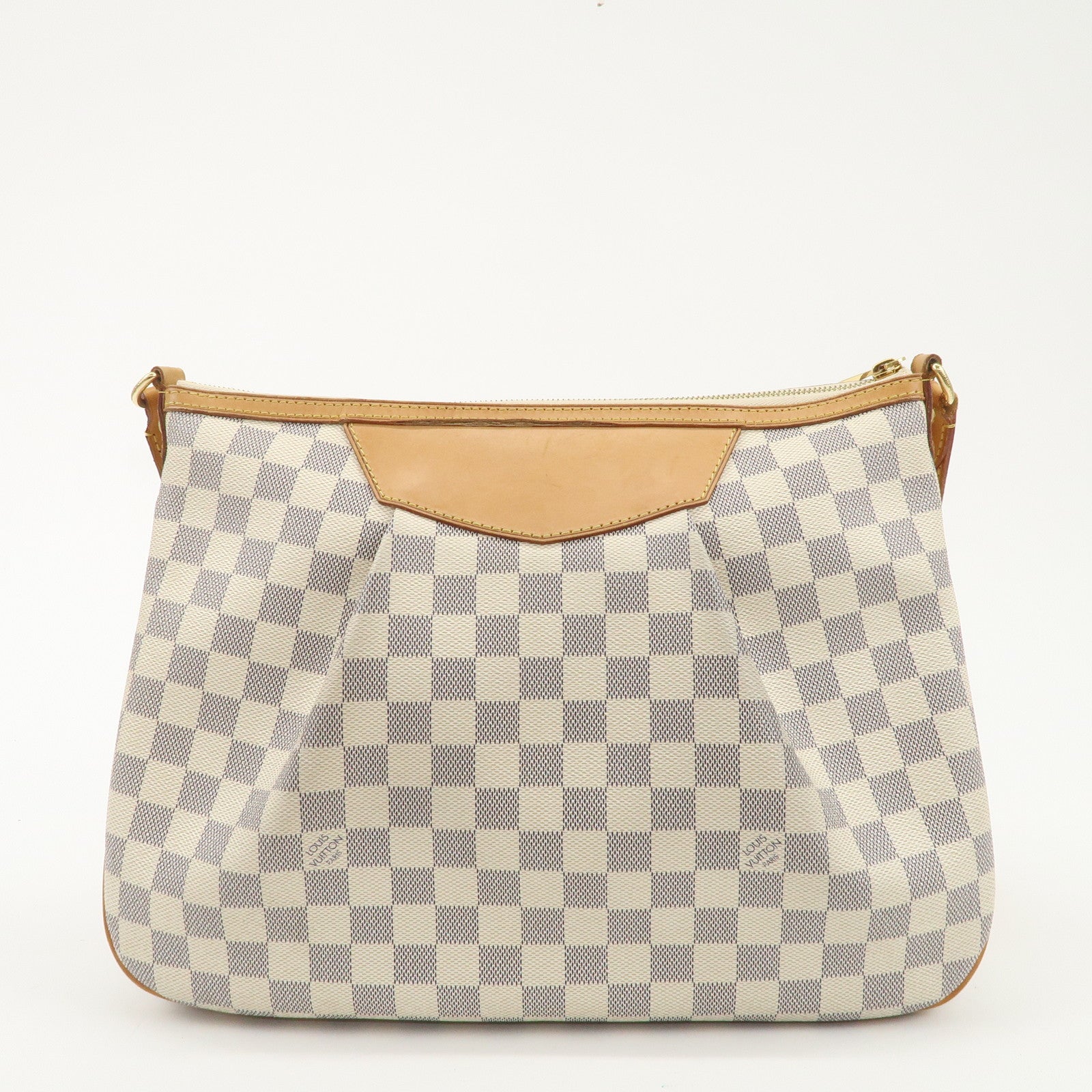 Louis Vuitton Damier Azur Siracusa MM Shoulder Bag N41112 Used