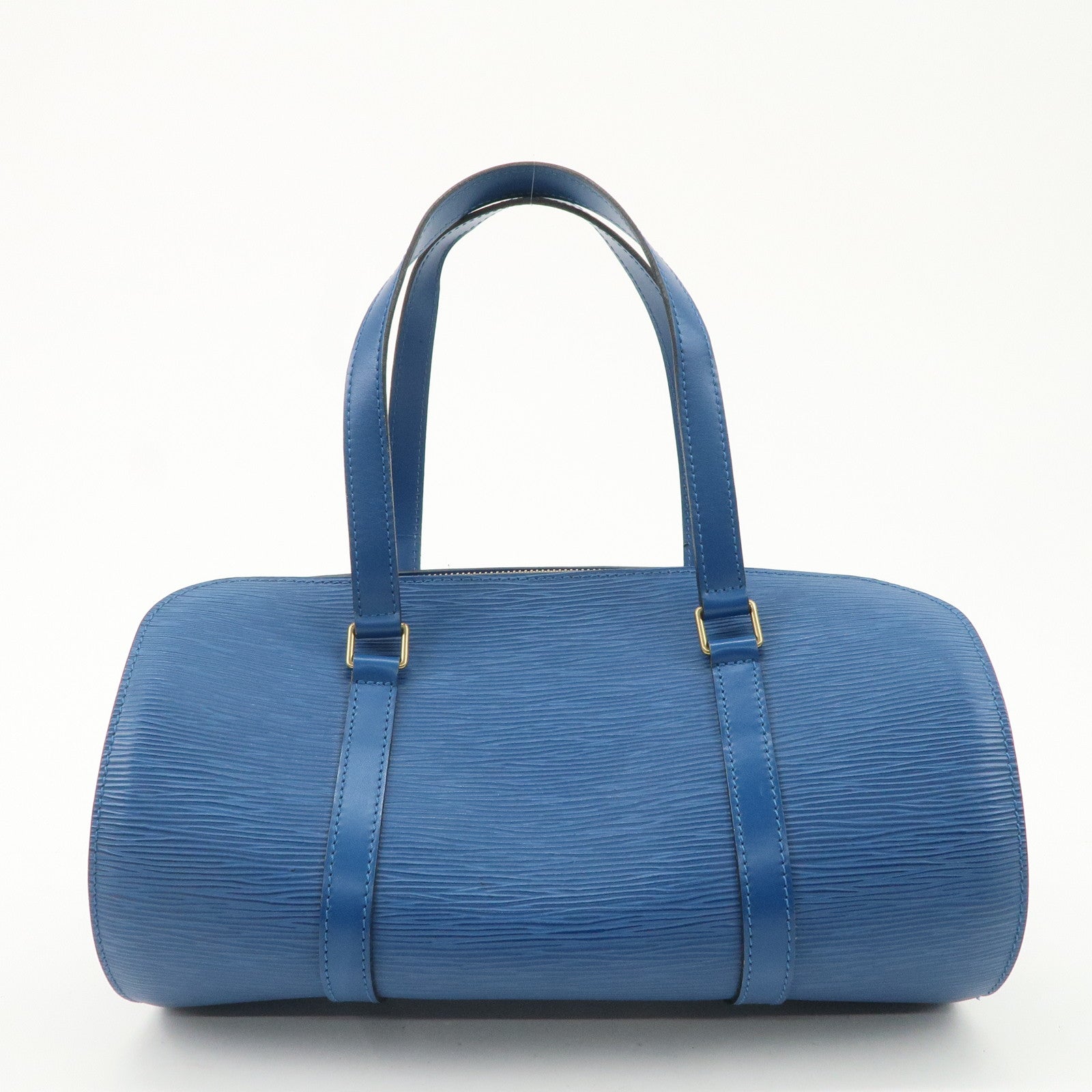 Louis Vuitton Epi Soufflot Shoulder Bag Hand Bag Blue M52222