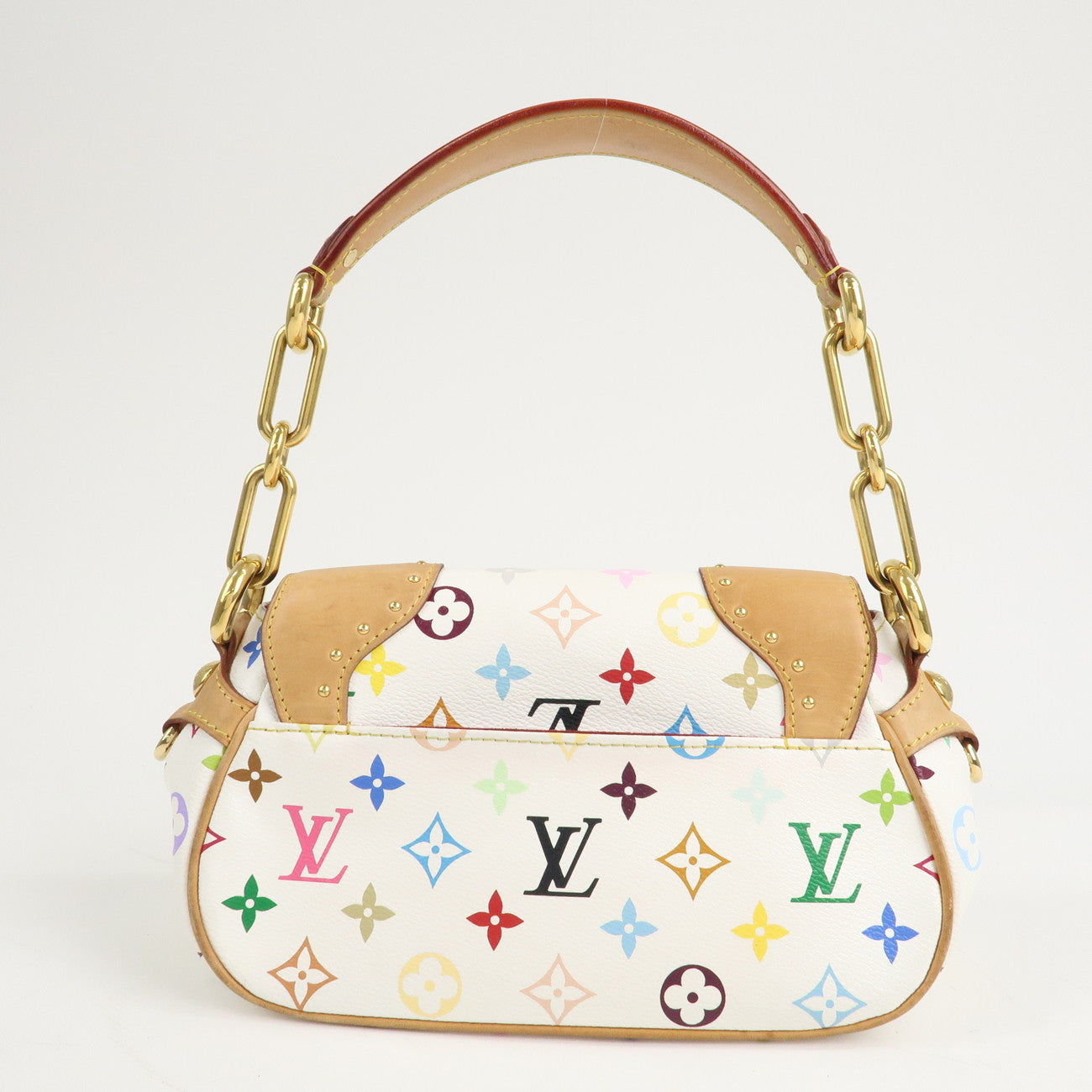 Louis Vuitton Monogram Multicolor Marilyn Shoulder Bag BlancM40127Used F/S