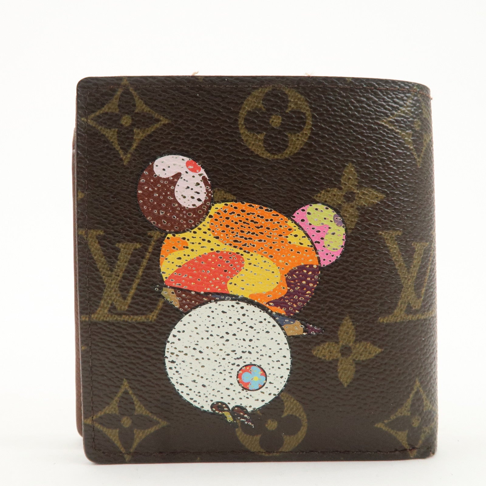 Louis Vuitton Panda Portefeuille Marco *Initials engraved M61666