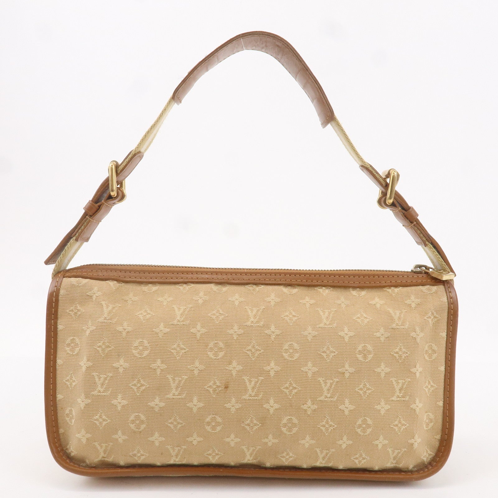 Louis Vuitton Mini Pochette Catherine Hand Bag Beige M92333