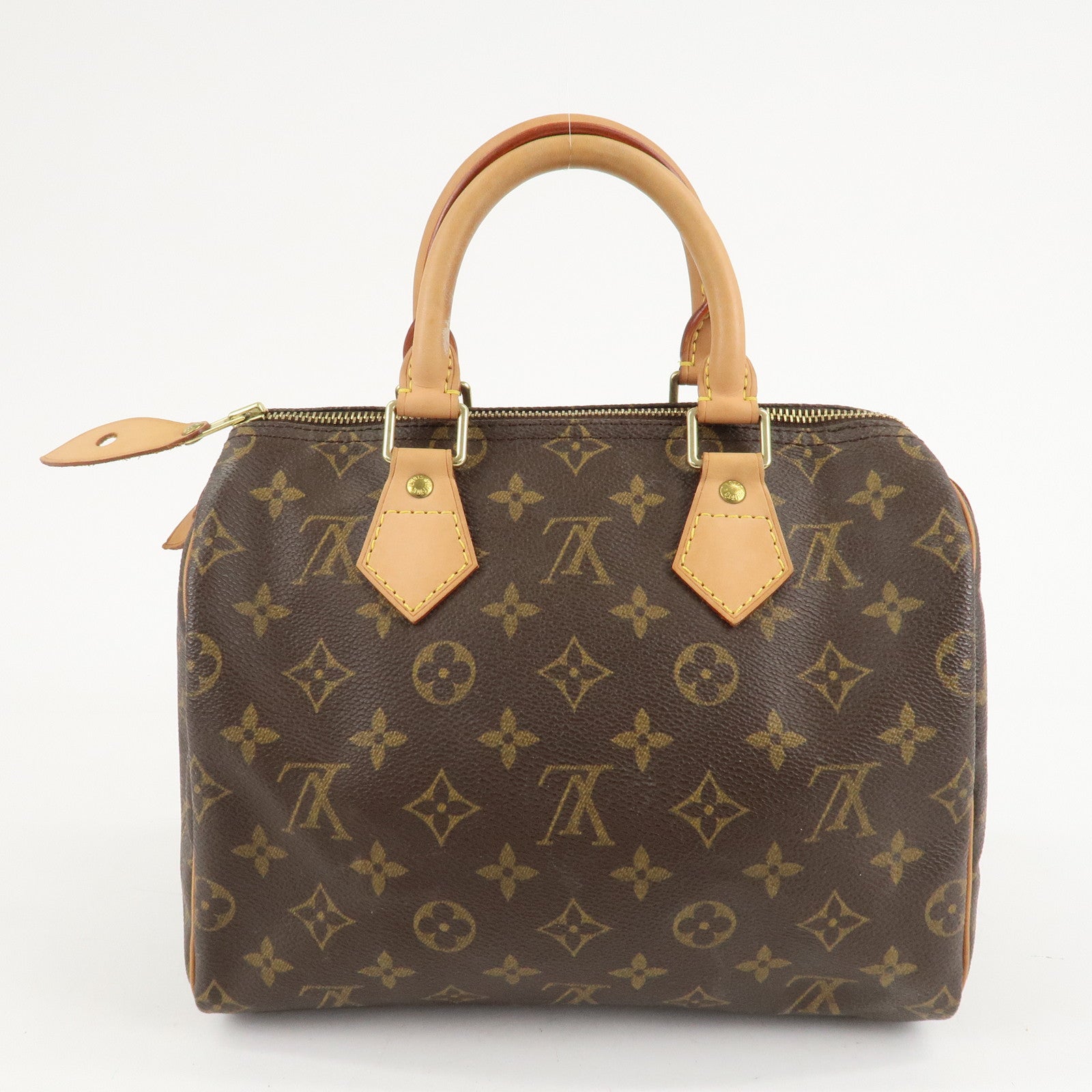 Louis Vuitton Monogram Speedy 25 Hand Bag Boston Bag M41528