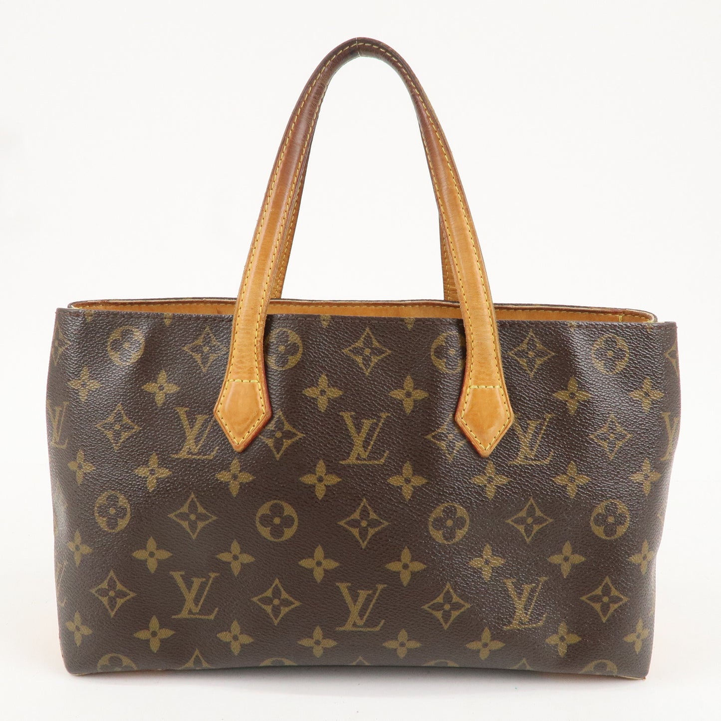 Louis Vuitton Monogram Wilshire PM Hand Bag Tote Bag M45643