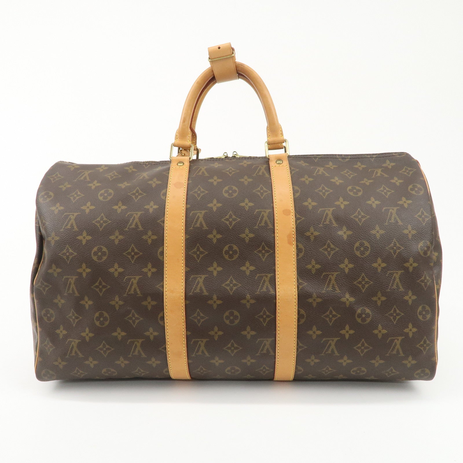 Louis Vuitton Monogram Keep All 50 Bag Old Style M41426 Used