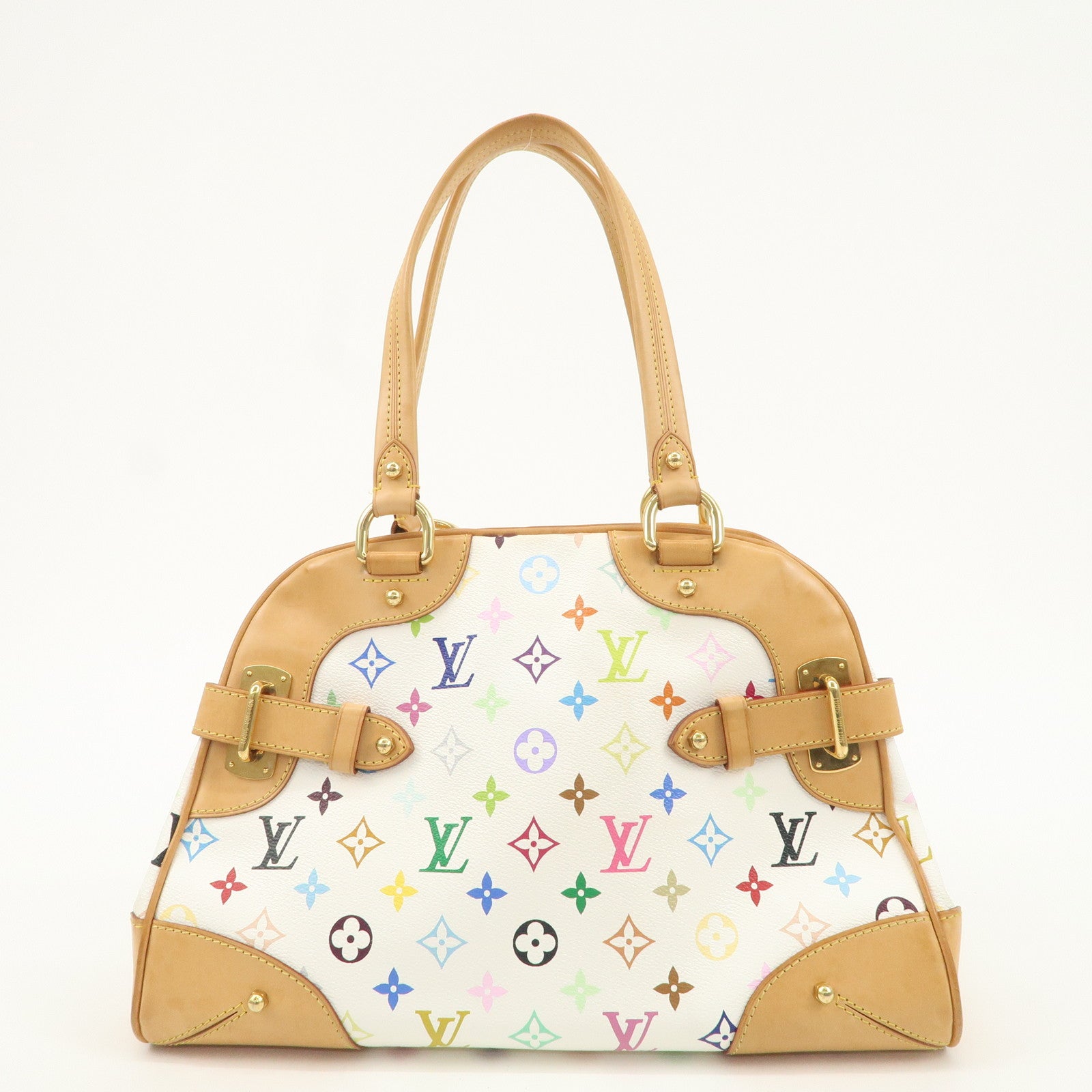 Louis Vuitton Monogram Multicolor Claudia Hand Bag M40193