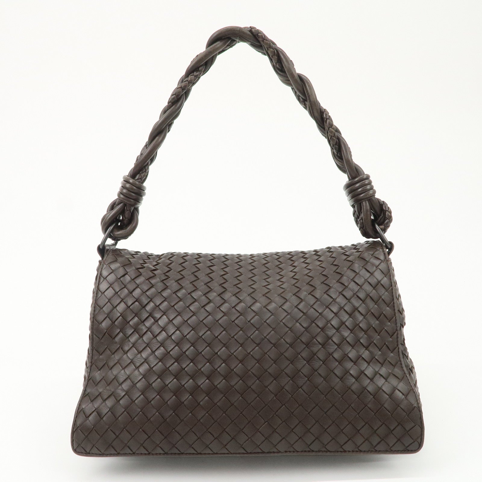 Bottega Veneta Intrecciato leather shoulder bag 145195