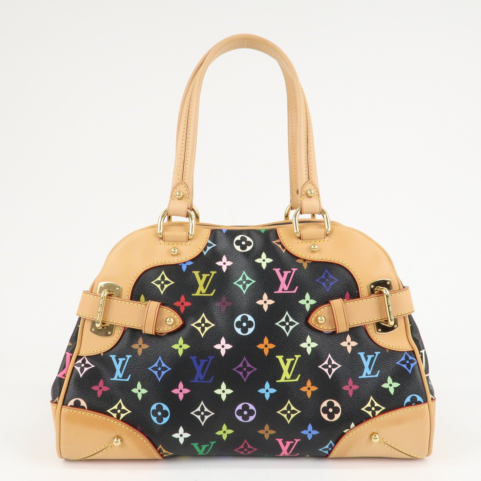 Louis Vuitton Monogram Multi Color Claudia Hand Bag M40194